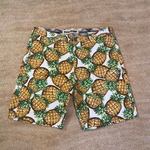 Tailor Vintage Pineapple Shorts